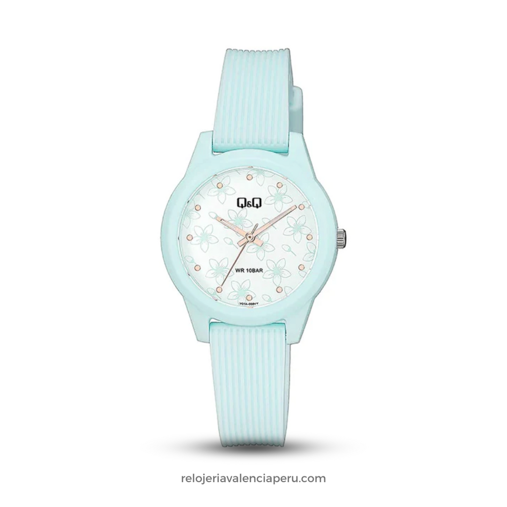 Reloj Q&Q Mujer V01A-003VY Línea Flores