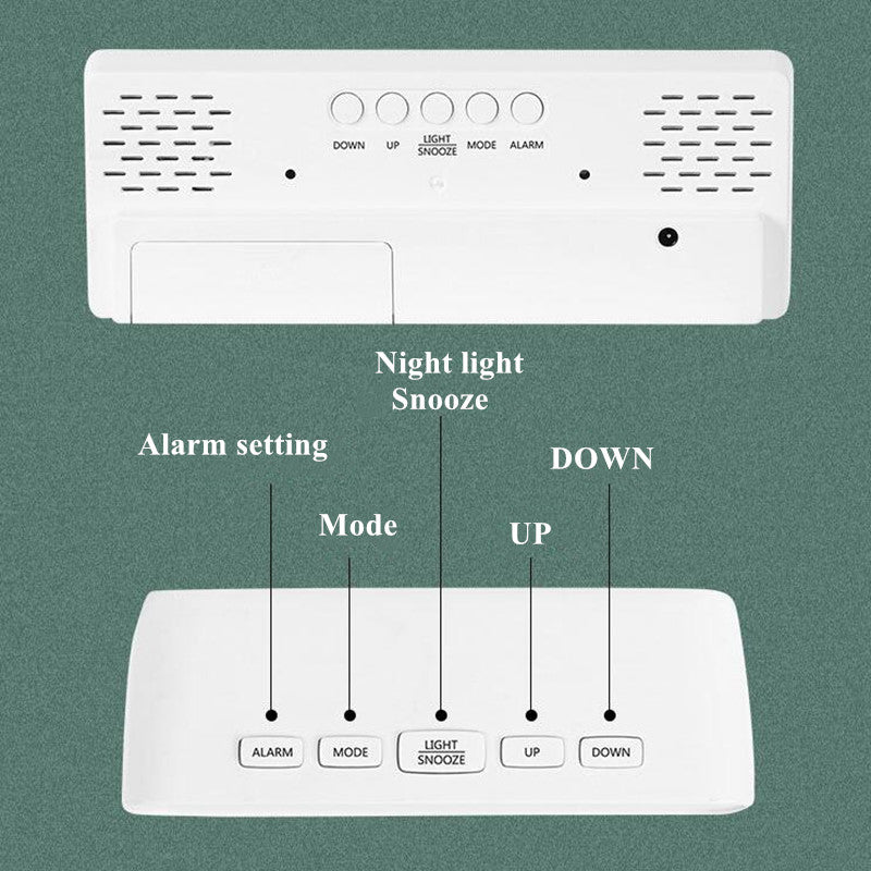 Reloj de Mesa Digital LED Despertador