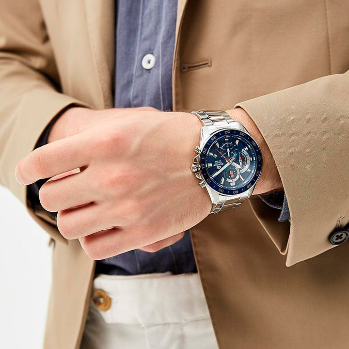 Reloj Casio Edifice Hombre Acero EFV-550D-2A