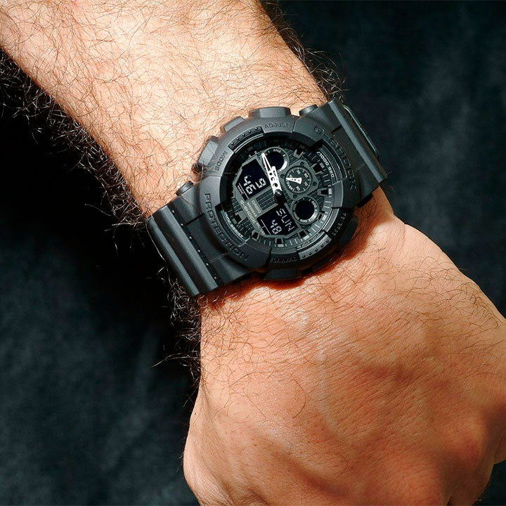 Reloj Casio G-Shock GA-100-1A1 Digital Analógico Resina Hombre