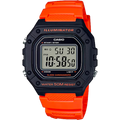 Reloj Casio Digital Hombre W-218H-4B2 Naranja Negro