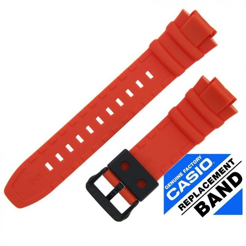 Correa Casio Original Reloj AE-2100W Anaranjado