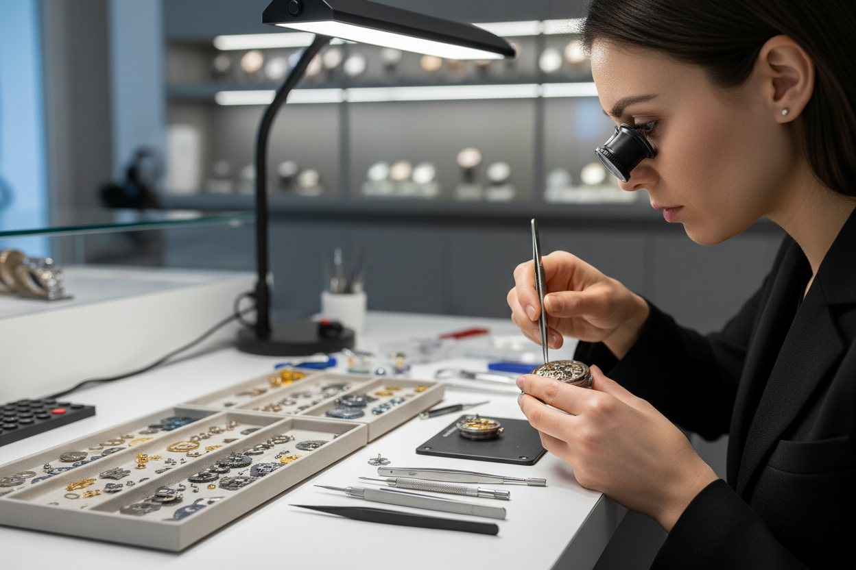 cámbialo por una mujer técnico