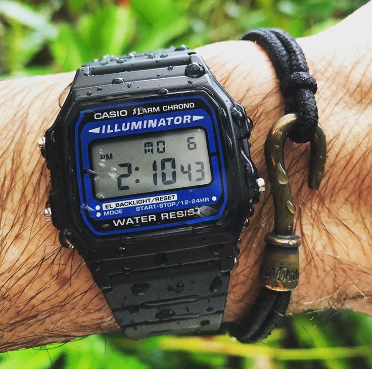 Reloj Casio F-105W-1ADF illuminator