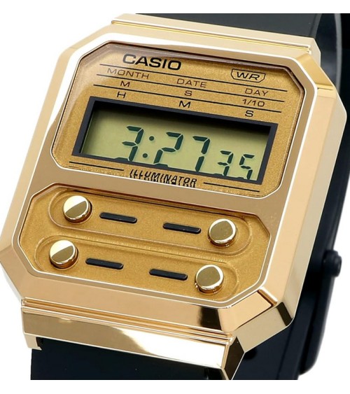 Reloj Casio A100WEFG-9A Digital Vintage Dorado Unisex