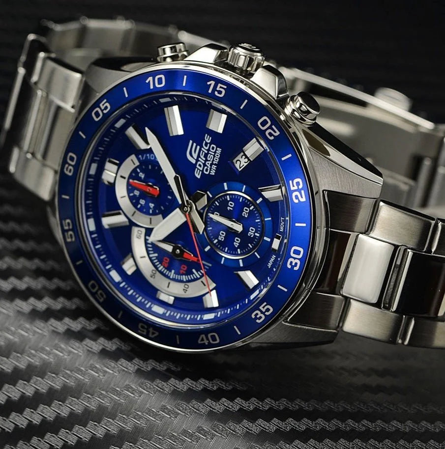 Reloj Casio Edifice Hombre Acero EFV-550D-2A