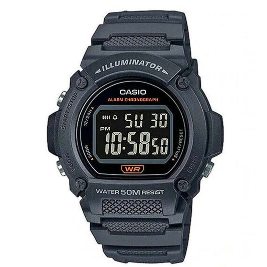 Reloj Casio W-219H-8BV Iluminador Pantalla Negativa Digital