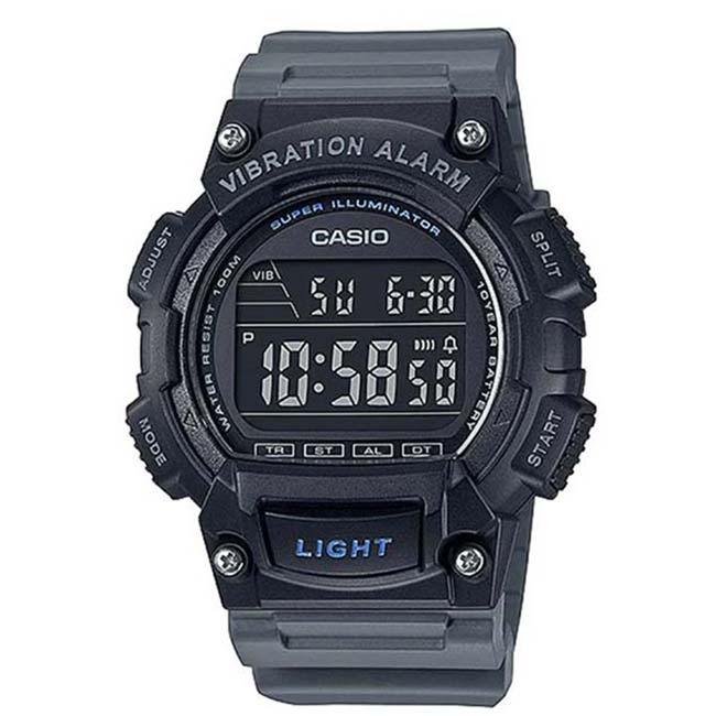 Reloj Casio W-736H-8B Deportivo Digital Acuático