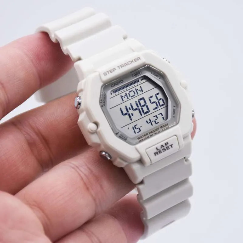 Reloj Casio Mujer LWS-2200H-8A Hueso Deportivo Digital