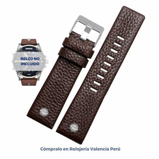 Correa para reloj Diesel DZ7314 Cuero Marrón 28mm