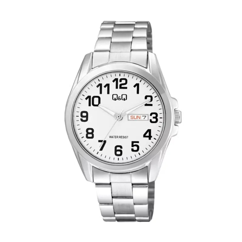 Reloj Q&Q hombre A05A-002PY Acero con Fechador