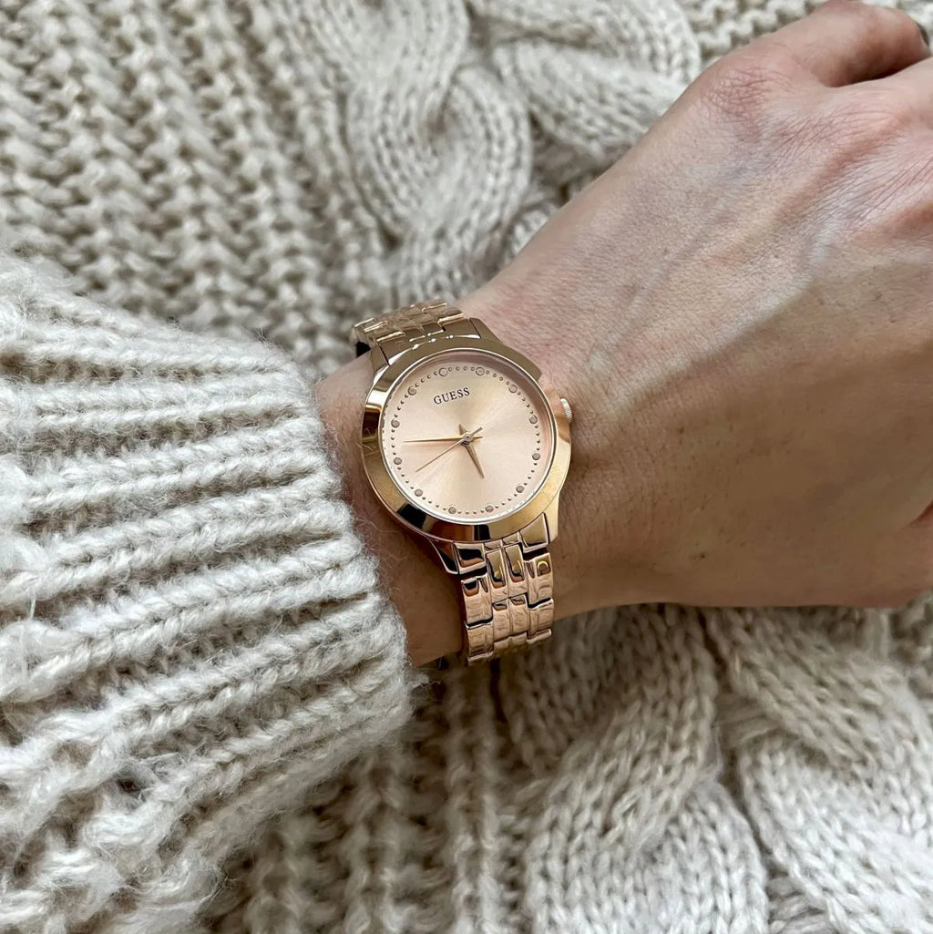 Reloj Guess Dama U0989L3 Acero Oro Rosa