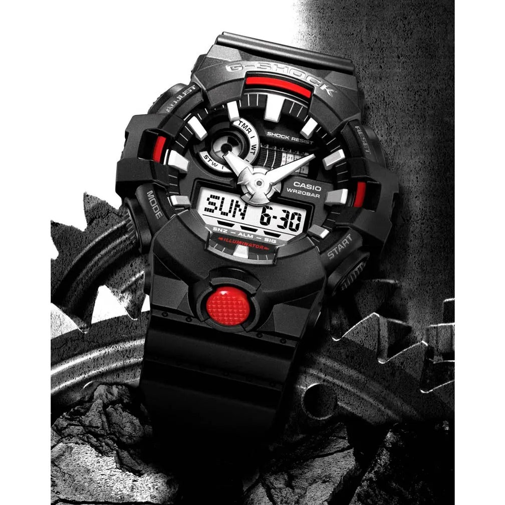 Reloj Casio G-Shock GA-700-1A Digital Resina Hombre