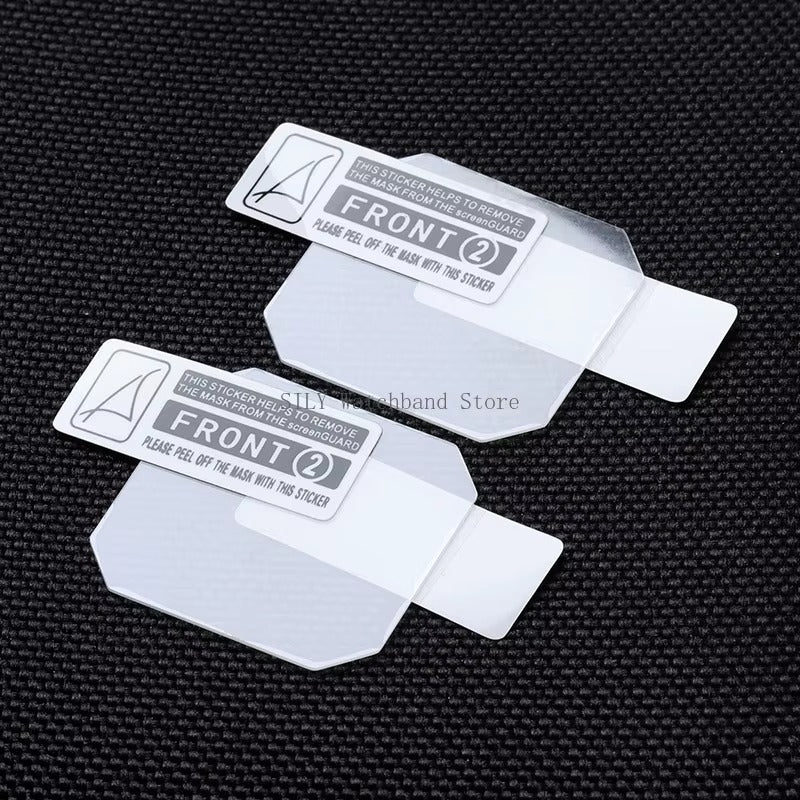 Protector de Pantalla Antiarañazos para Reloj Casio F-91W, A158WA, A168W (Pack x 2 Unidades)