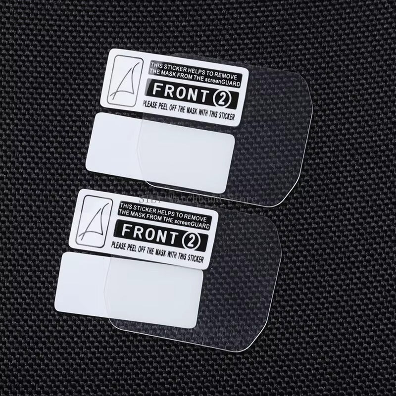 Protector de Pantalla Antiarañazos para Reloj Casio F-91W, A158WA, A168W (Pack x 2 Unidades)
