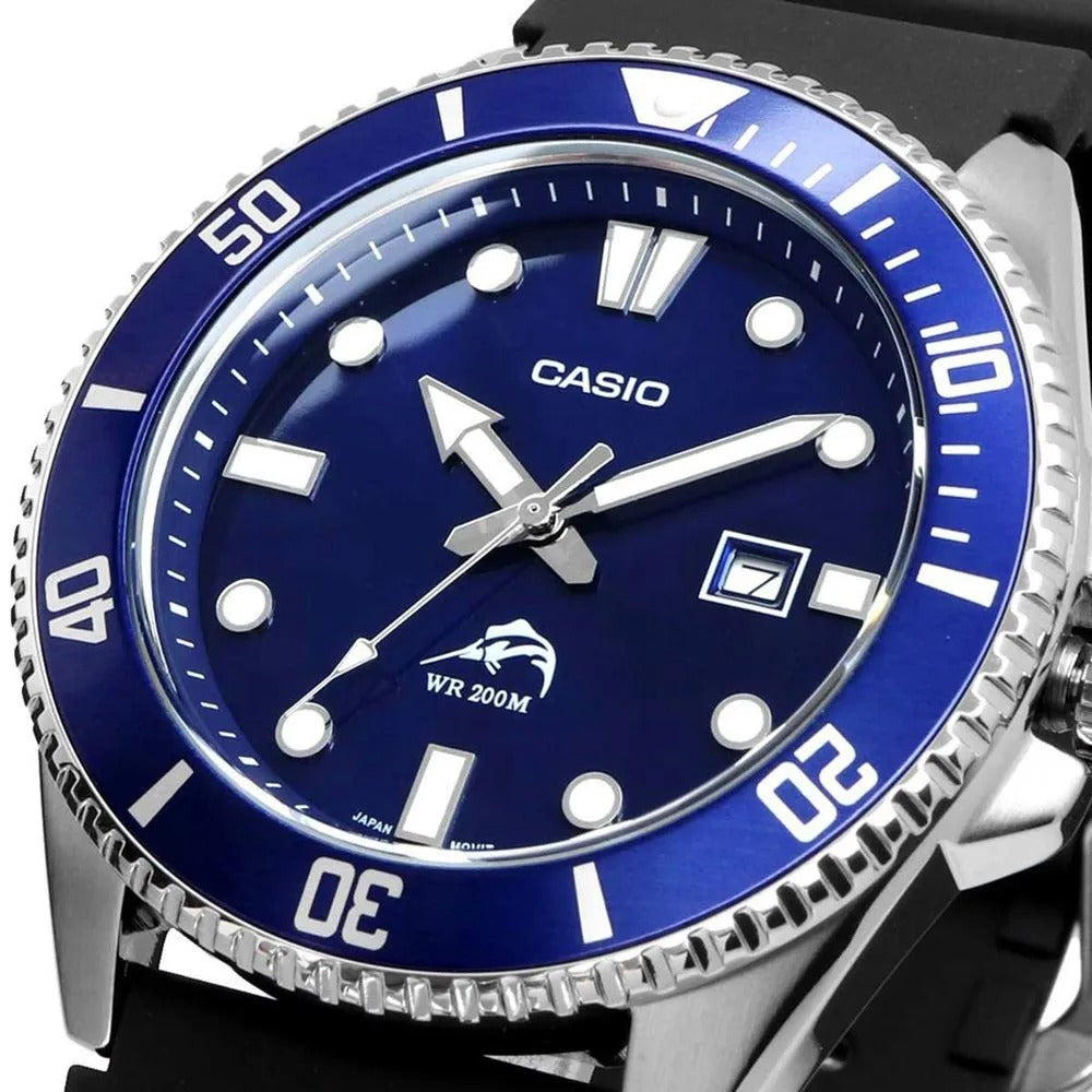 Reloj Casio Duro Marlin Gold MDV-106B-2AV Acuático Azul