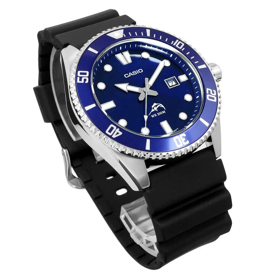 Reloj Casio Duro Marlin Gold MDV-106B-2AV Acuático Azul