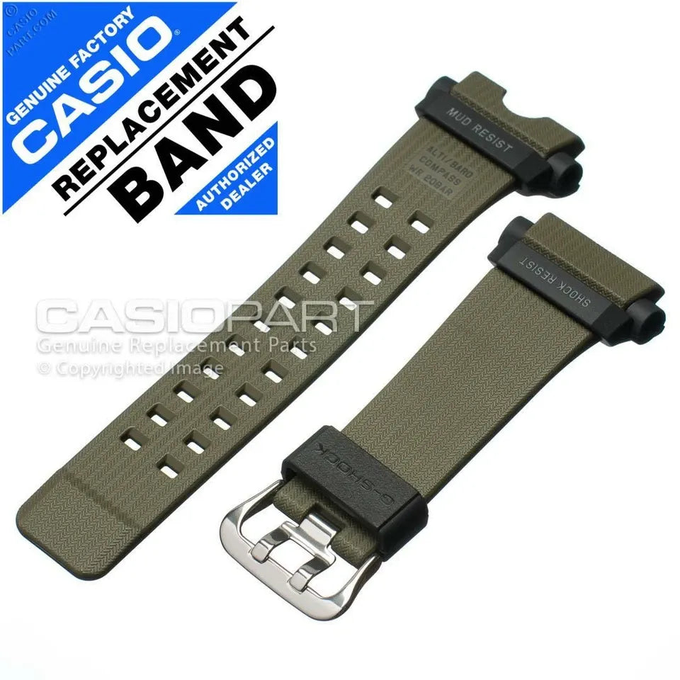 Correa Casio Original Reloj G-Shock GG-B100-1A3 Verde