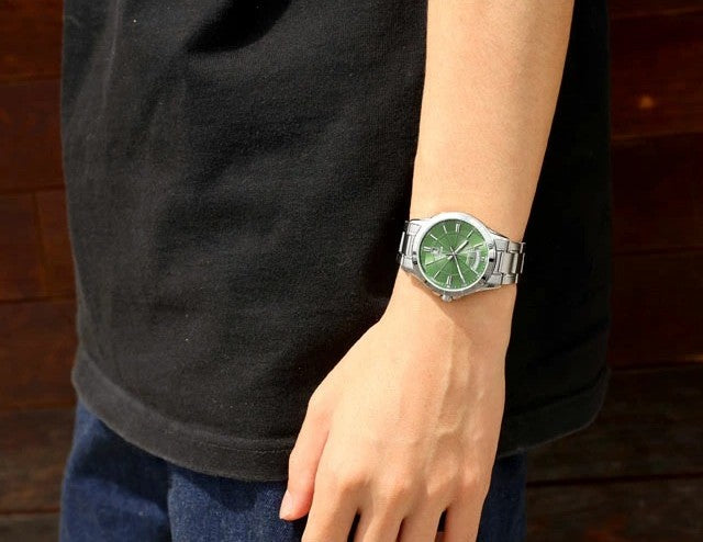 Reloj Hombre Casio MTP-1381D-3AV Verde Acero