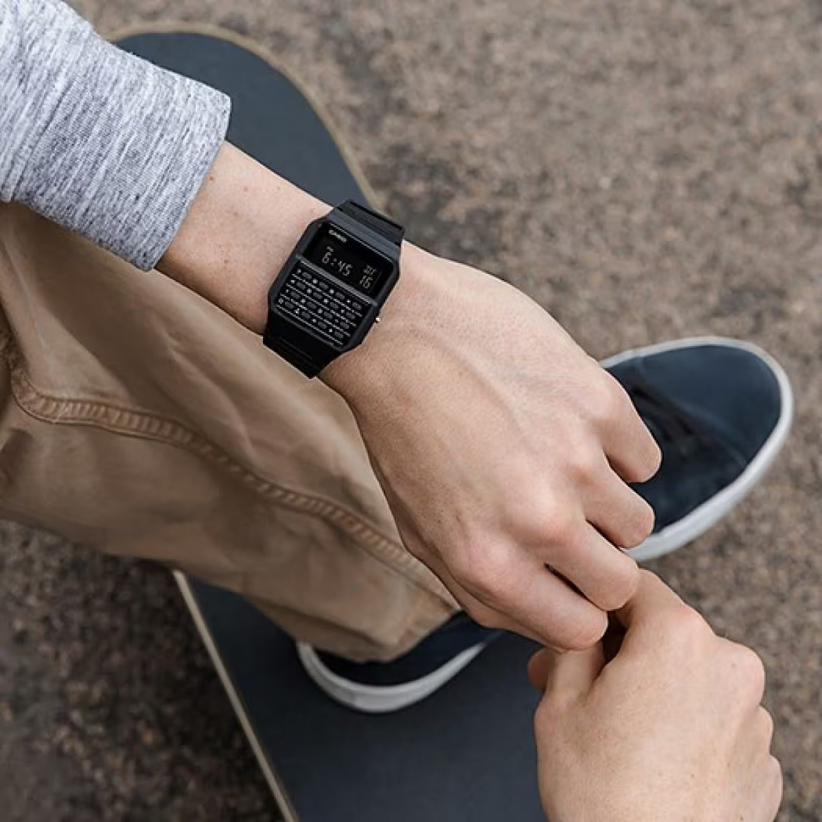 Reloj Casio Calculadora CA‑53WF‑1B Negro