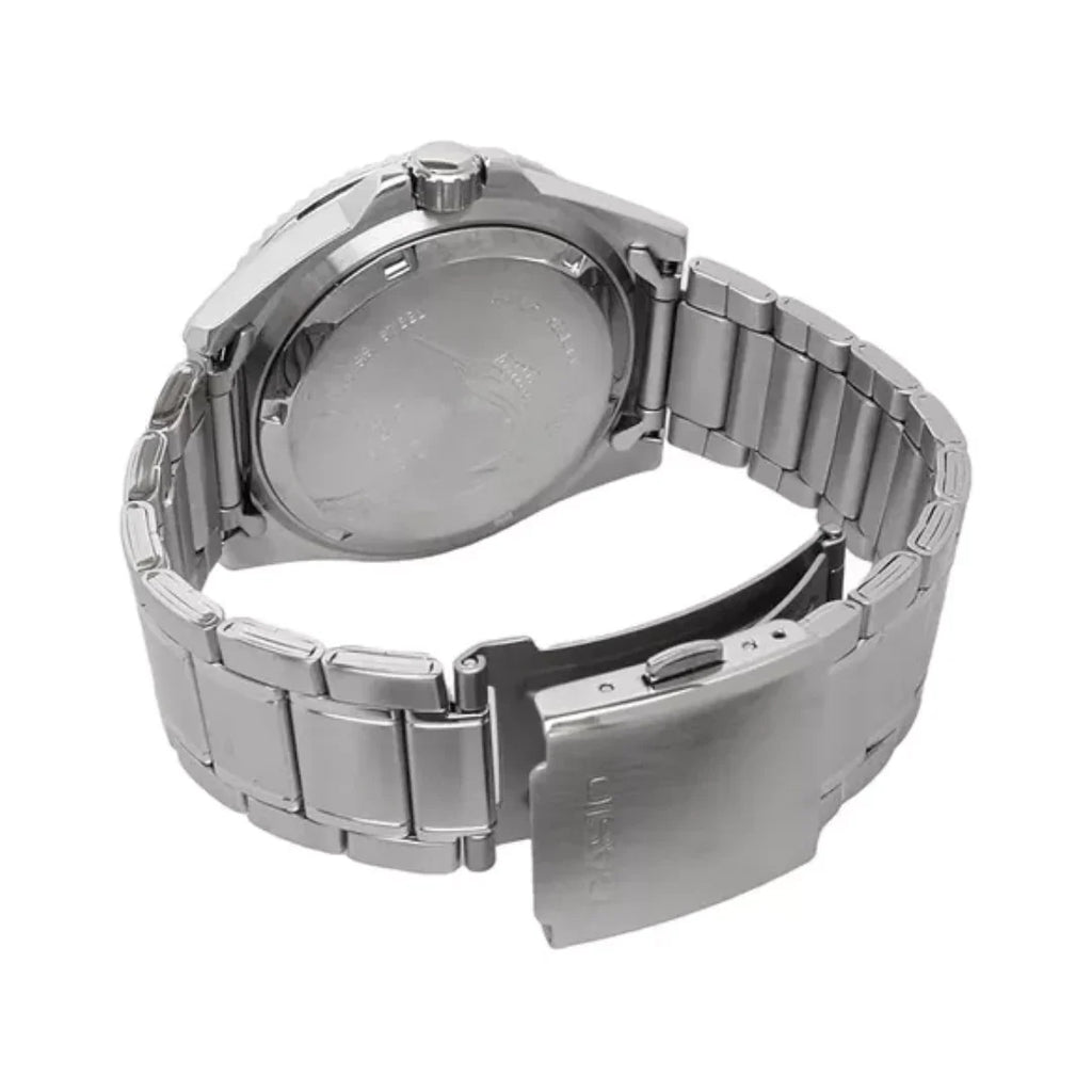 Reloj Casio Hombre Duro Marlin Pepsi MDV-106DD-1A2VC Acero Inoxidable