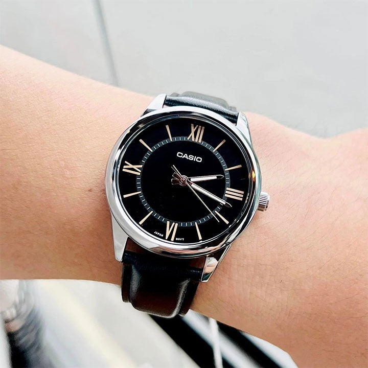 Reloj Hombre Casio MTP-V005L-1B5 de vestir - Negro