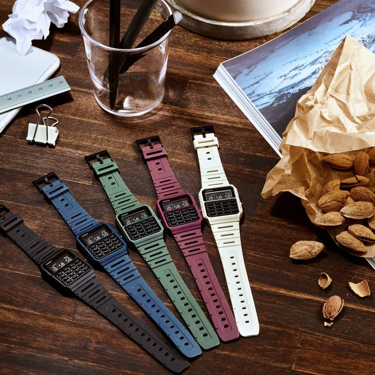 Reloj Casio Calculadora CA‑53WF‑1B Negro