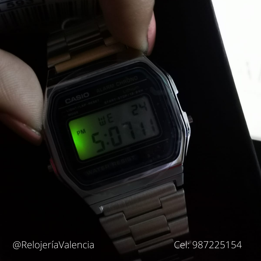 Reloj Casio Vintage A158WA-1DF Azul/Plateado