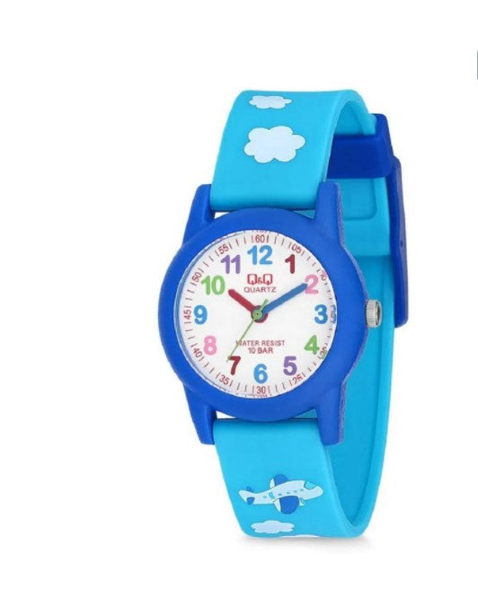 Reloj Q&Q Niño VR99J005Y Acuático Nubes