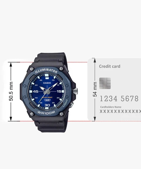 Reloj Casio Hombre MW-620H-2AVDF Illuminator Acuático