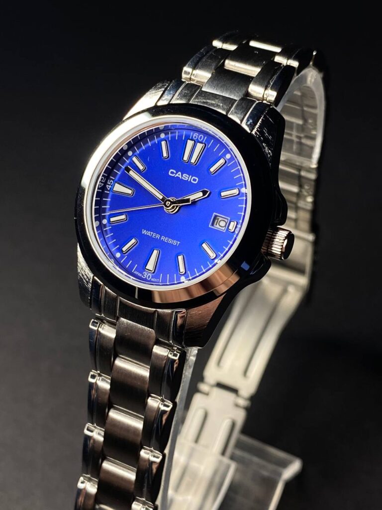 Reloj Casio Mujer LTP-1215A-2A2 Acero con Fechador