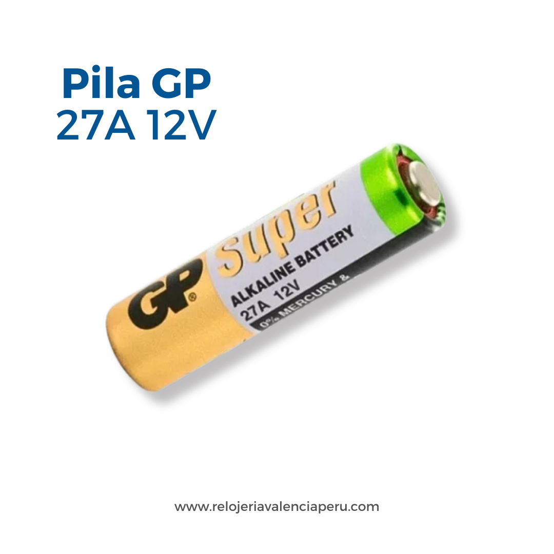 Pila Alcalina GP 27A 12V