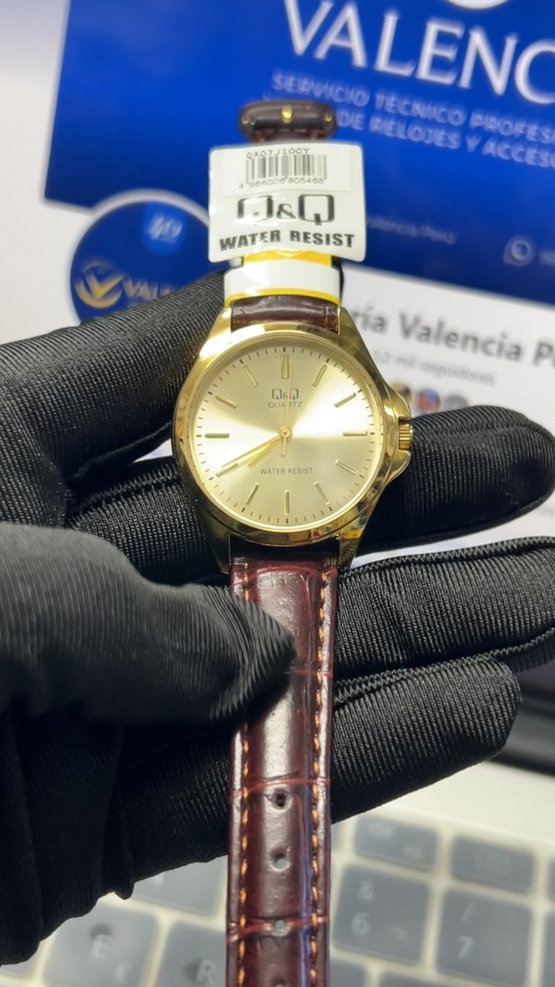 Reloj Q&Q Mujer QA07J100Y Clásico de Vestir