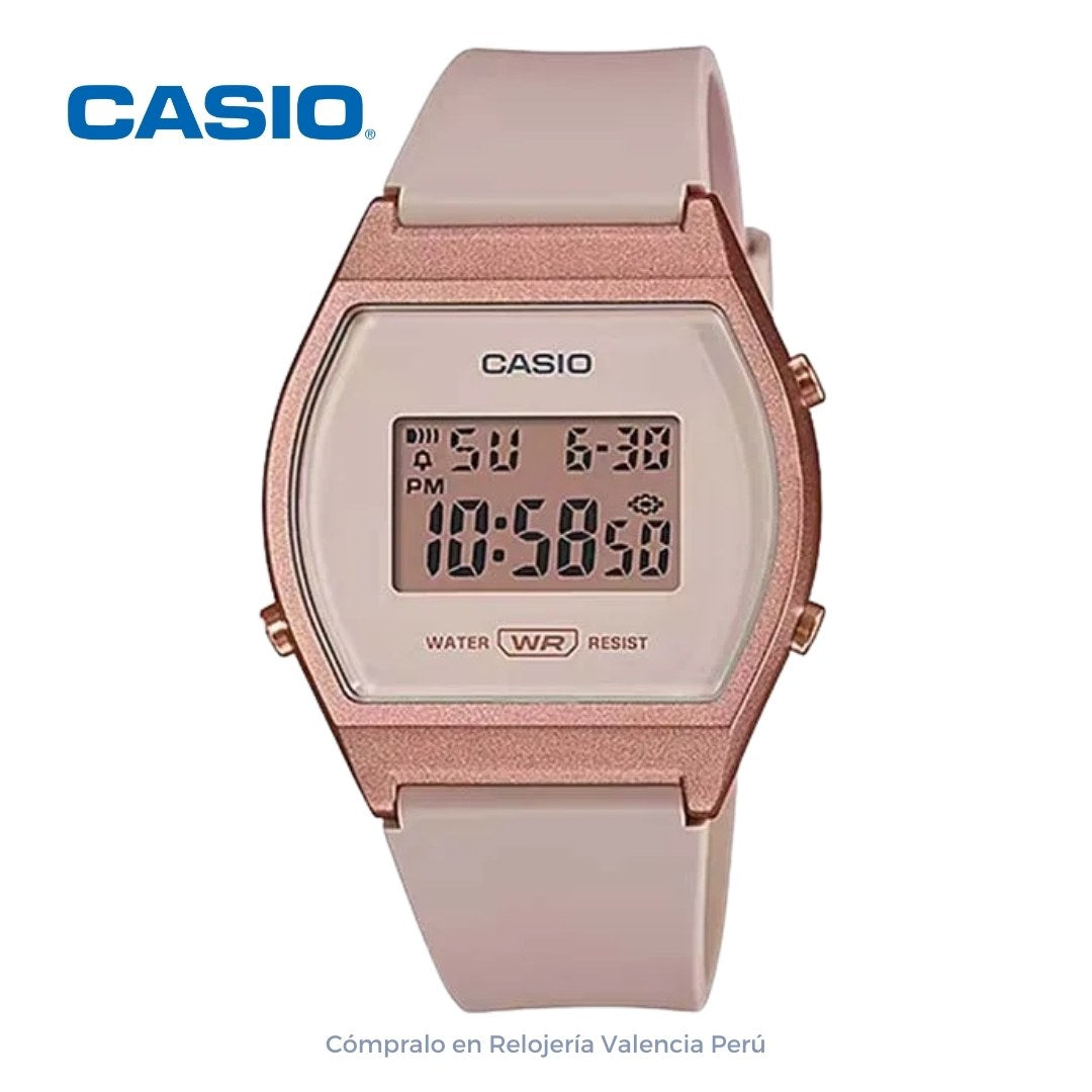 Reloj Casio Mujer LW-204-4ADF Digital Rosa