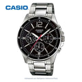 Reloj Hombre Casio MTP-1374D-1AV - Acero Inoxidable