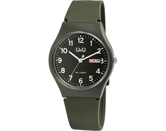 Reloj Q&Q Unisex A212J008Y con fechador - acuático