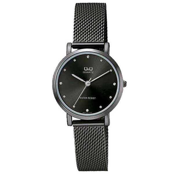 Reloj Q&Q Mujer QA21-402 Malla Negro Elegante