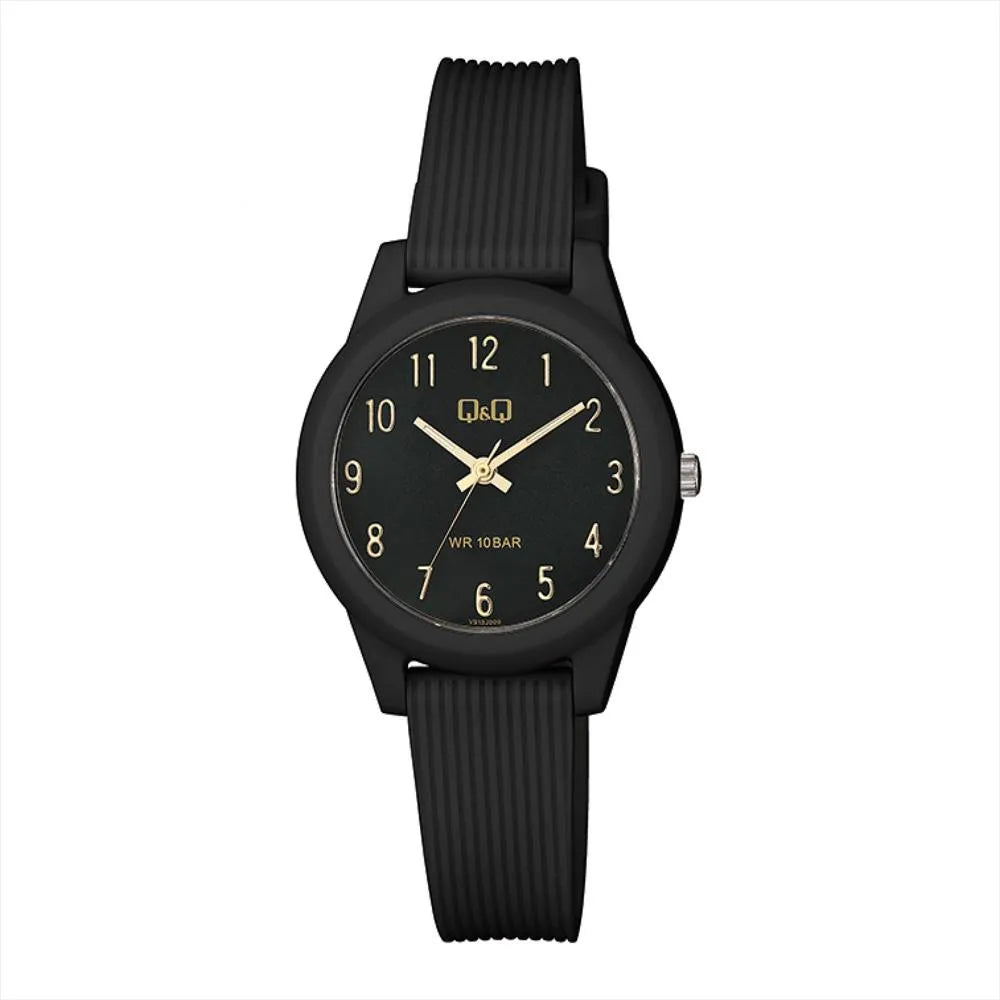 Reloj Q&Q Mujer VS13J009Y Negro con Dorado