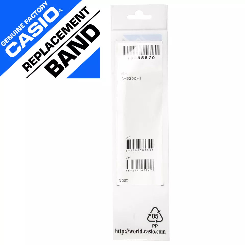 Correa Casio Original Reloj G-Shock G-9300 Mudman