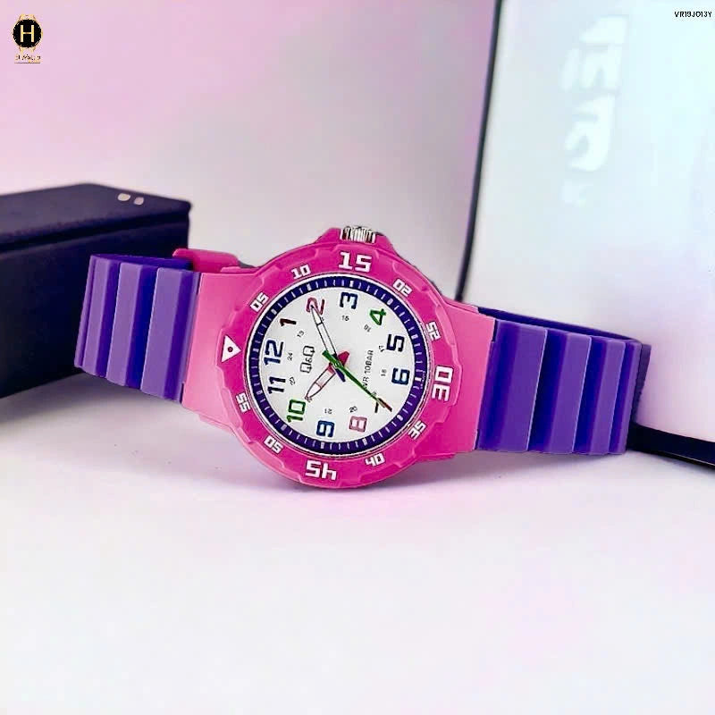 Reloj Q&Q Niña VR19J013Y Fuscia Morado