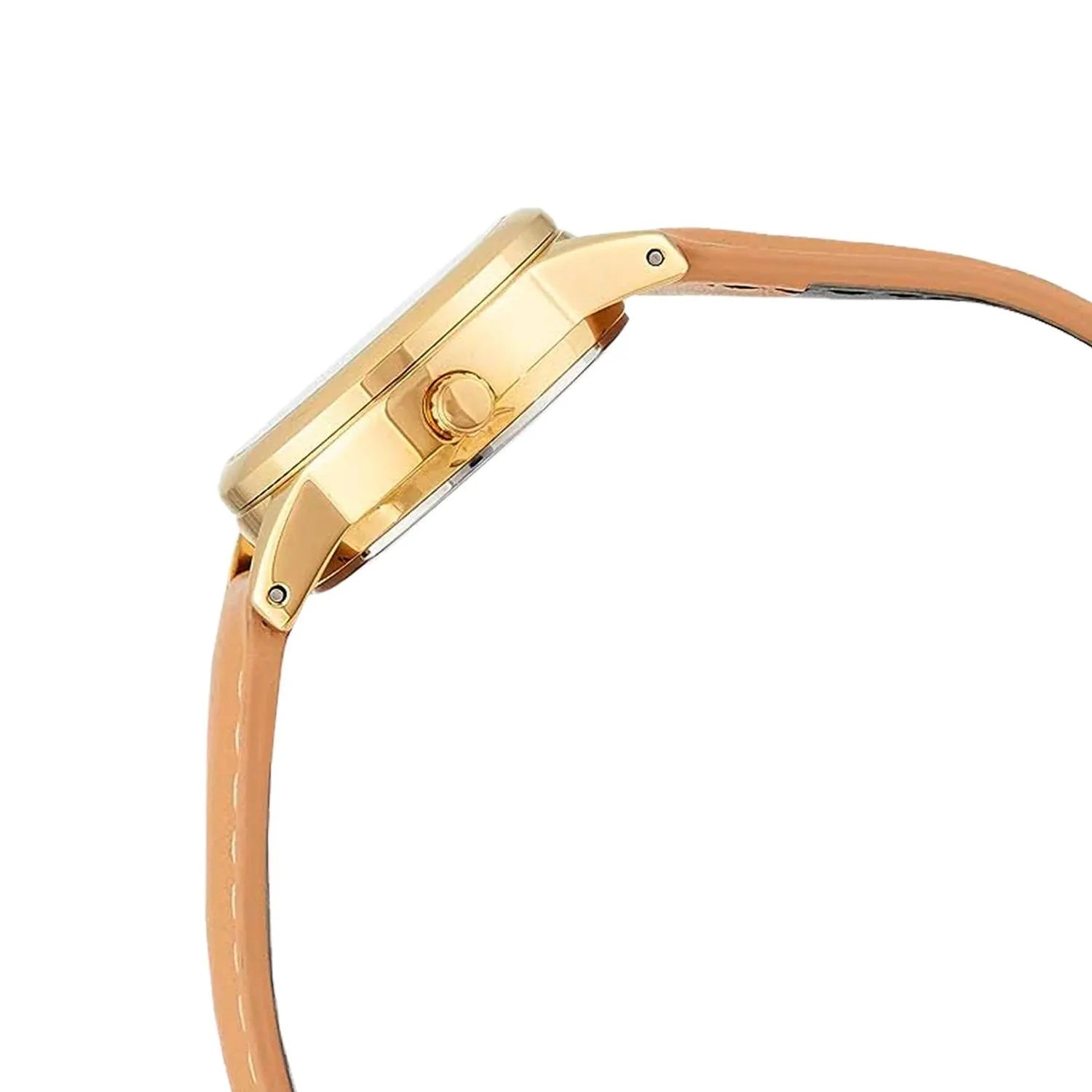 Reloj Casio Mujer LTP-V002GL-7B3 Vintage Correa de Cuero Marrón