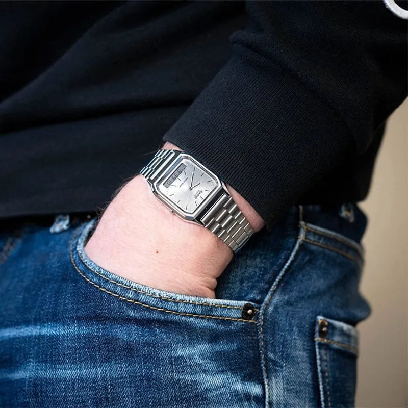 Reloj Unisex Casio AQ-230A-7A Metal Digital Análogo