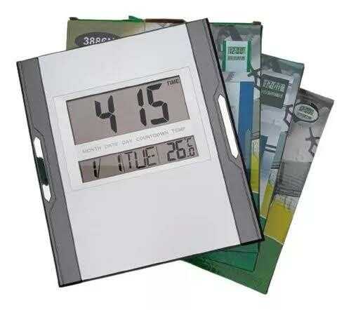 Reloj digital de pared rectangular KK-3886