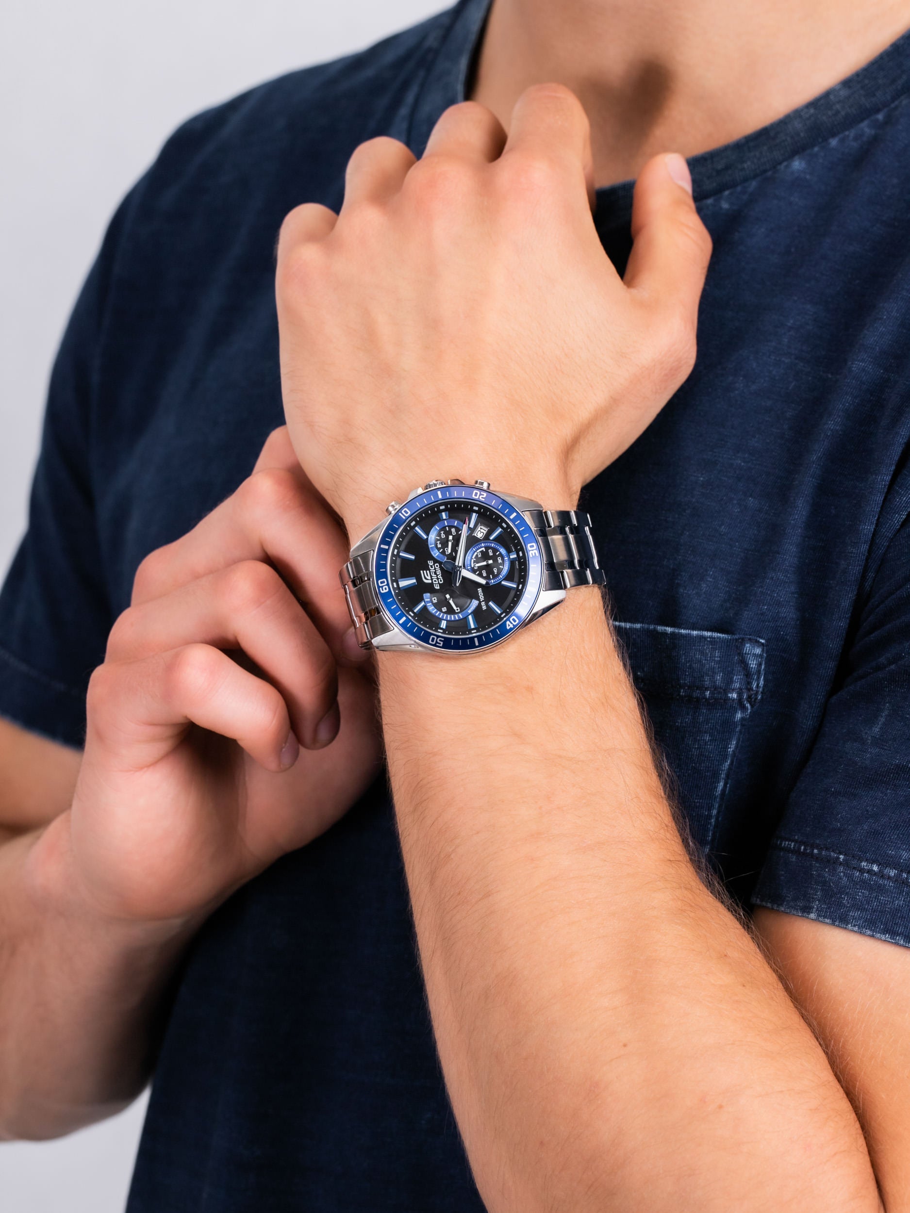 Reloj Casio Edifice Hombre Acero EFR-552D-1A2